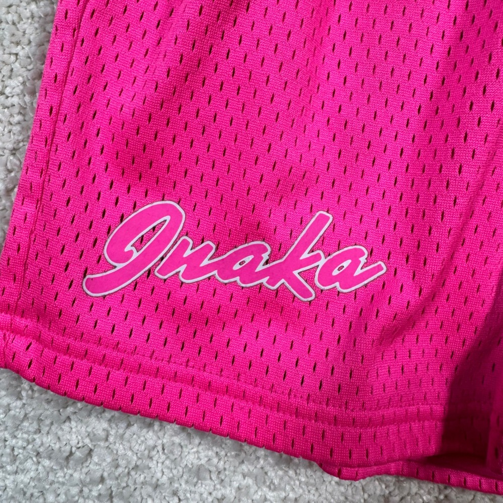 Inaka Power Mesh Shorts Men's Small Pink Athletic Gym Basketball Workout - Picture 5 of 10